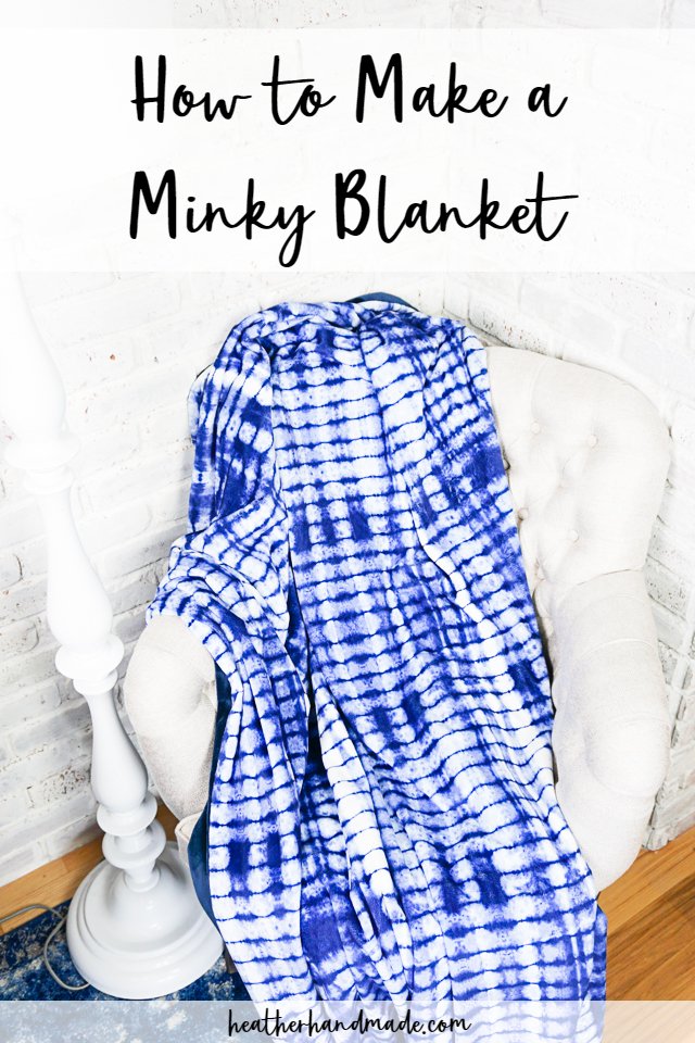 How to Make a Minky Blanket Heather Handmade