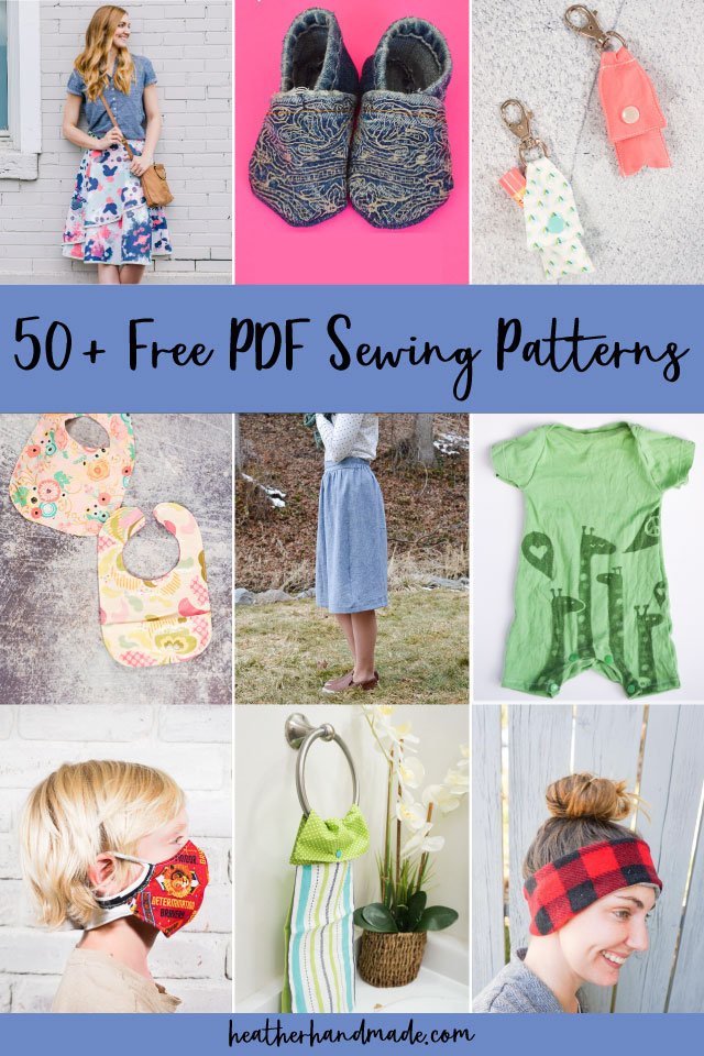 free pdf sewing patterns