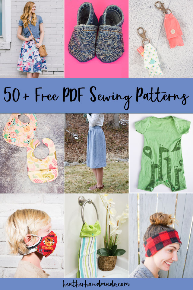 Free And Easy Sewing Patterns for Beginners - The Creative Curator