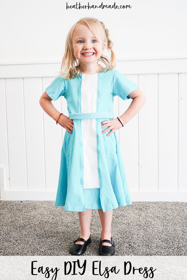 Easy DIY Elsa Dress FREE sewing tutorial - Sew Modern Kids