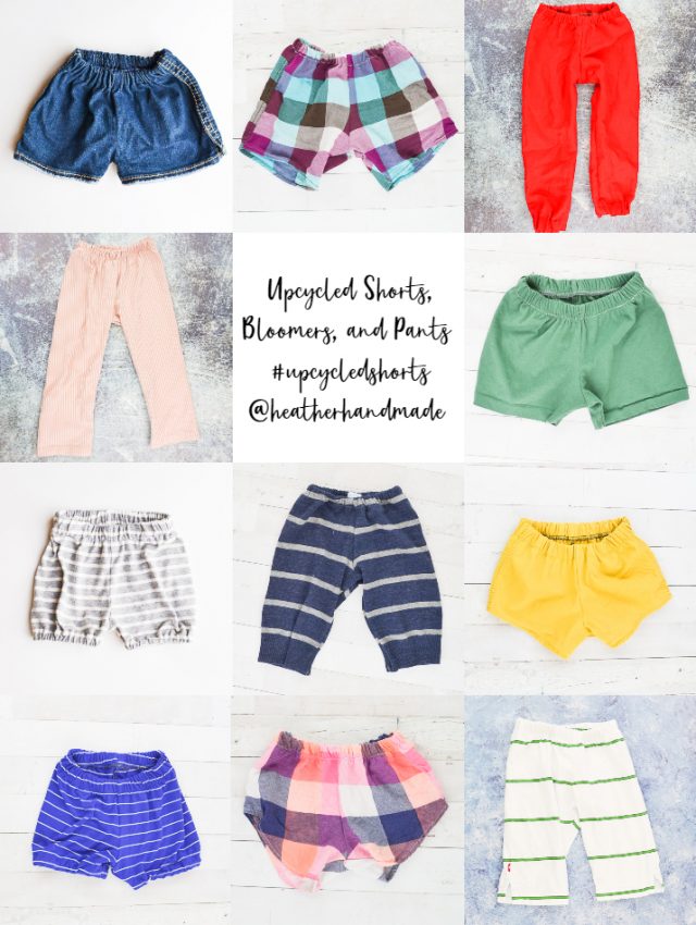 Upcycled Shorts, Pants, and Bloomers Sewing Pattern