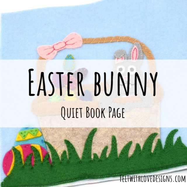 easter bunny quite book page