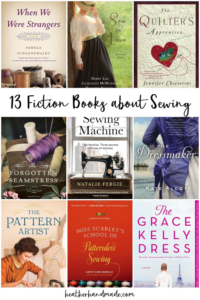 13 Fiction Books about Sewing to Enjoy