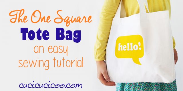 easy tote bag sewing tutorial