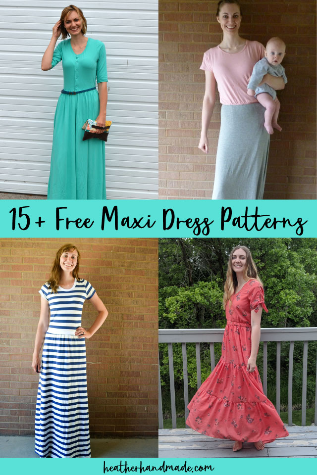 The Best Free Maxi Dress Patterns And Tutorials It's Always Autumn ...