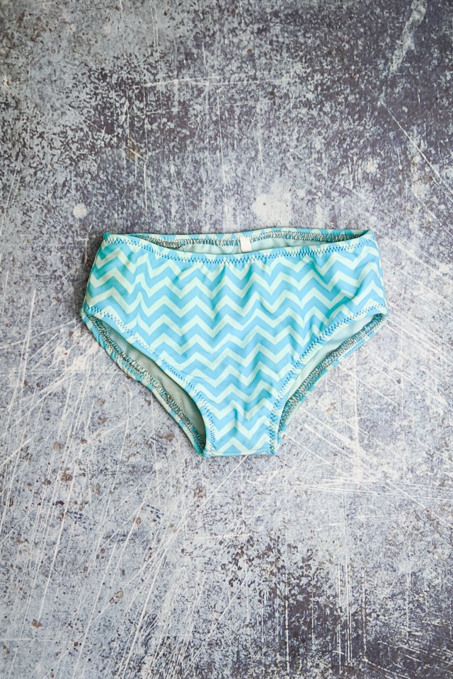 upcycled swim bottoms