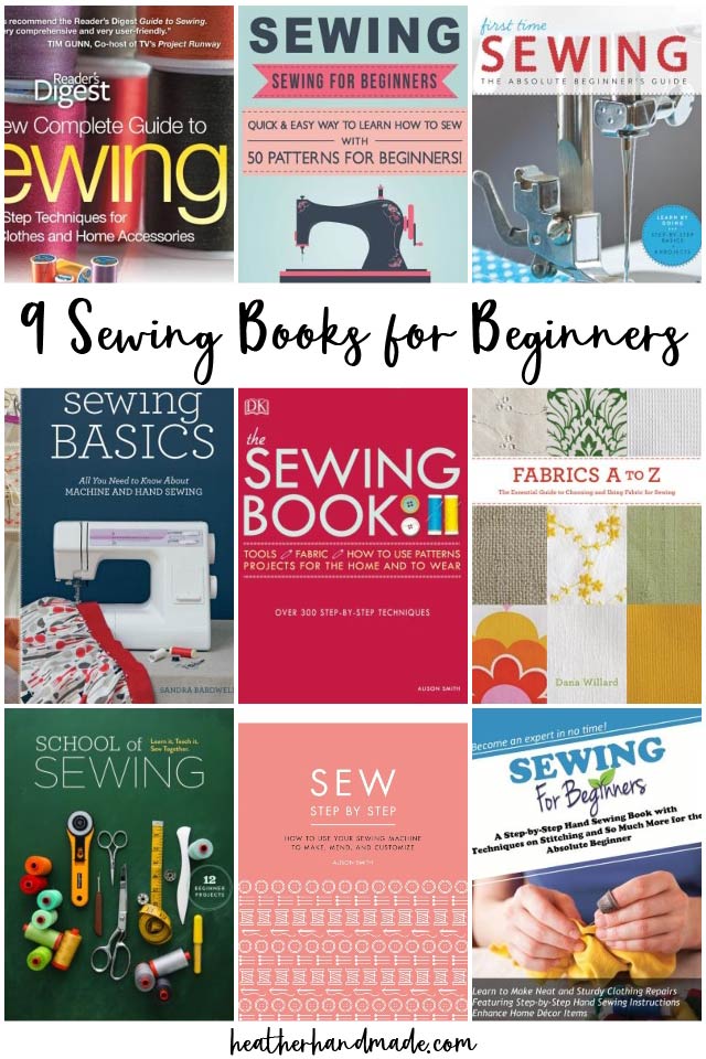 9 Sewing Books for Beginners • Heather Handmade