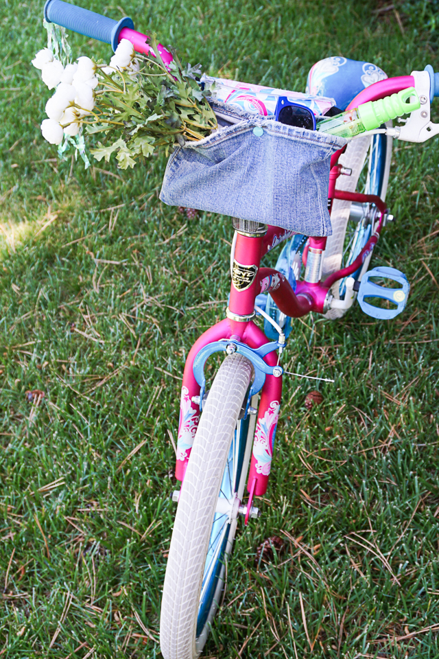 Upcycled DIY Bike Bag