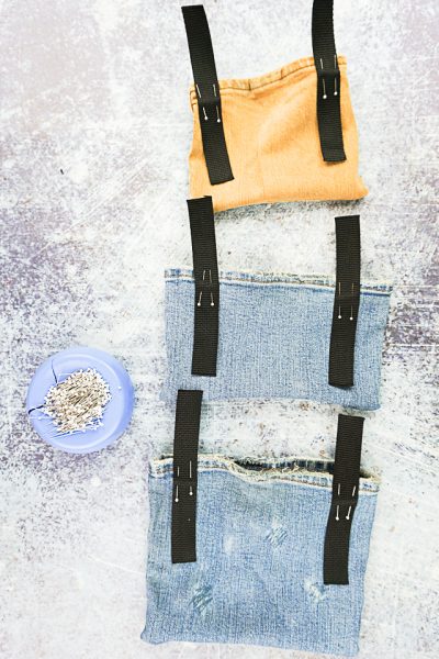 diy bike bag front