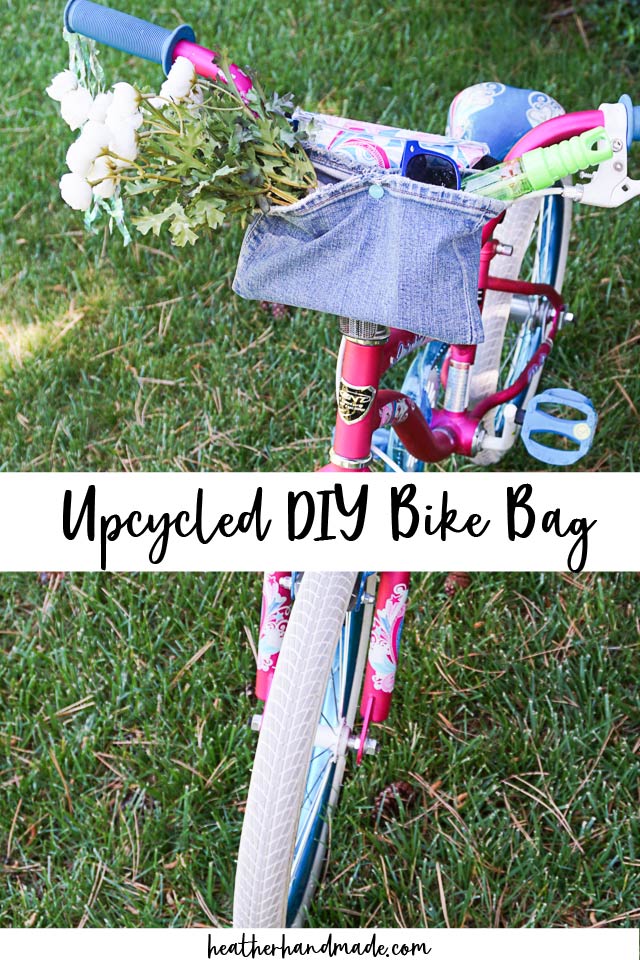Upcycled DIY Bike Bag
