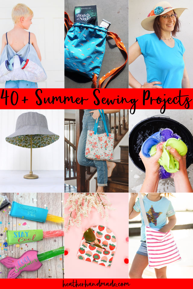 Free sewing projects for a cool summer — Sum of their Stories