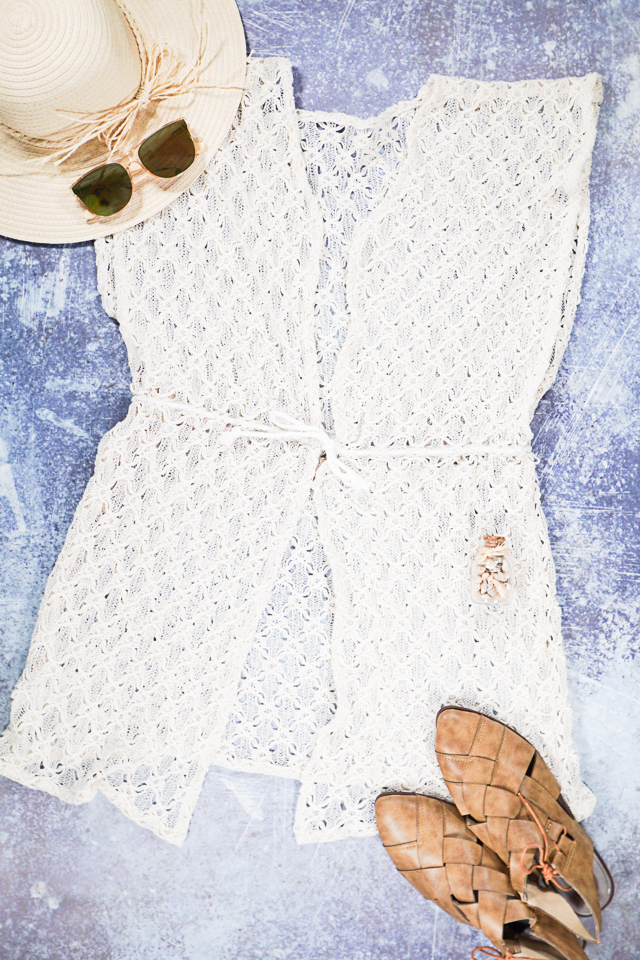 diy lace cover up