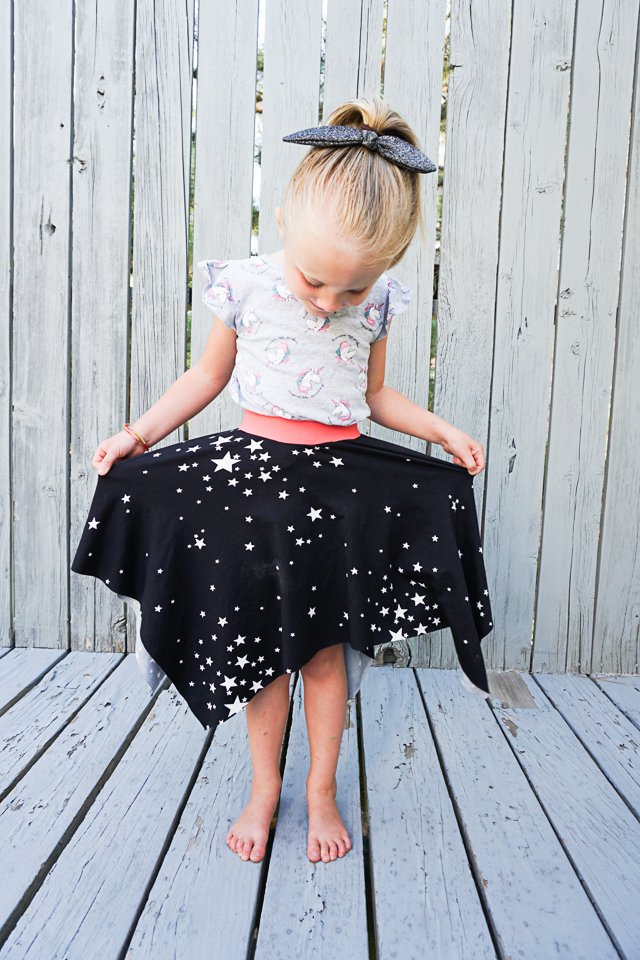 How to Make a Square Hem Circle Skirt