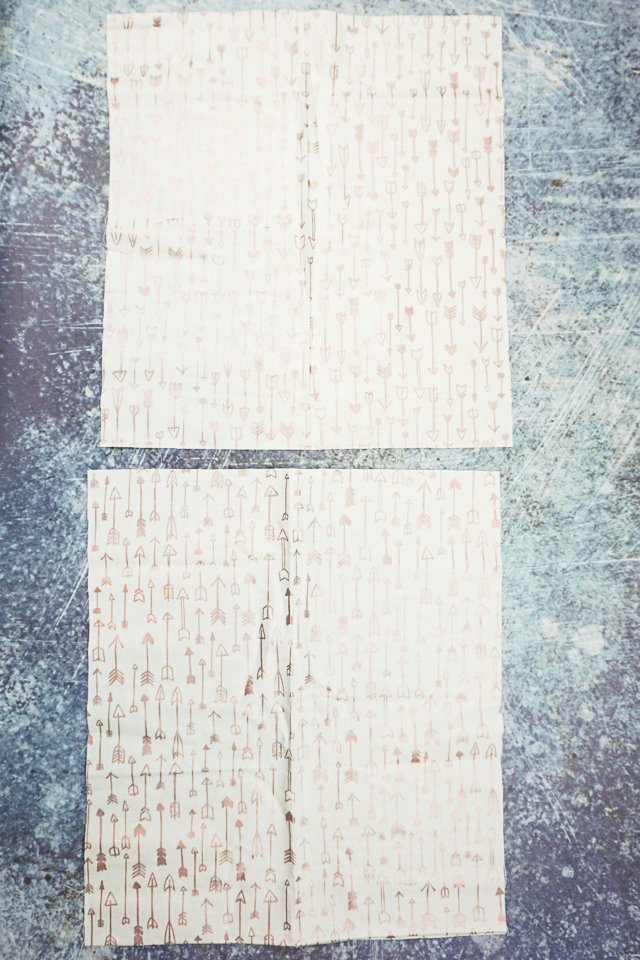 two pieces of fabric