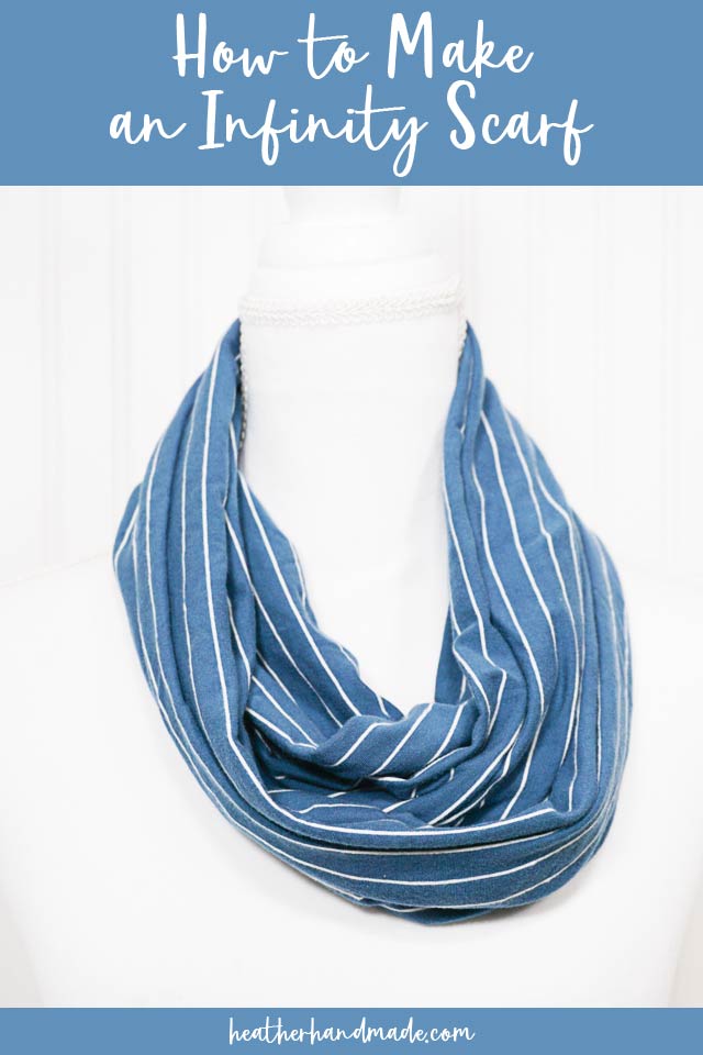 make an infinity scarf