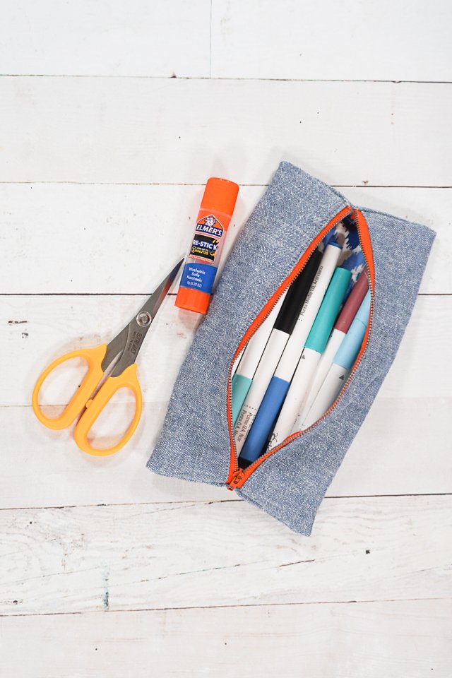 diy pencil pouch