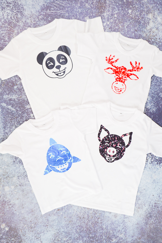 infusible ink animal tshirts