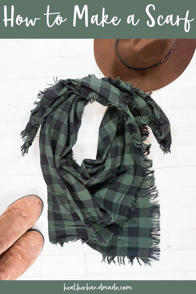 Blanket Scarf DIY Sewing Tutorial