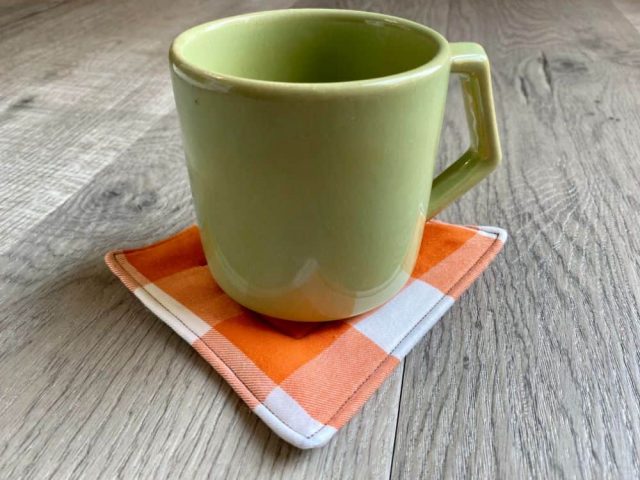 easy fabric coasters