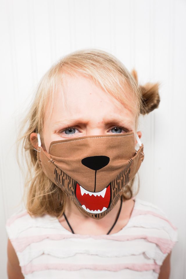 werewolf svg face mask