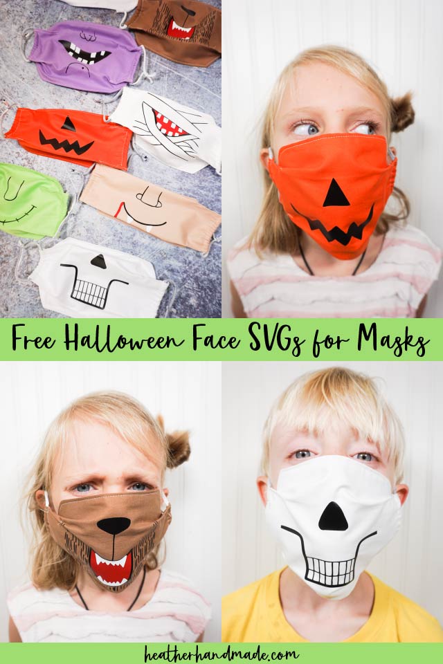 Free Halloween Face SVGs for Masks