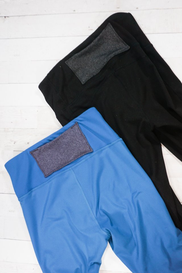 how to add back pockets to leggings