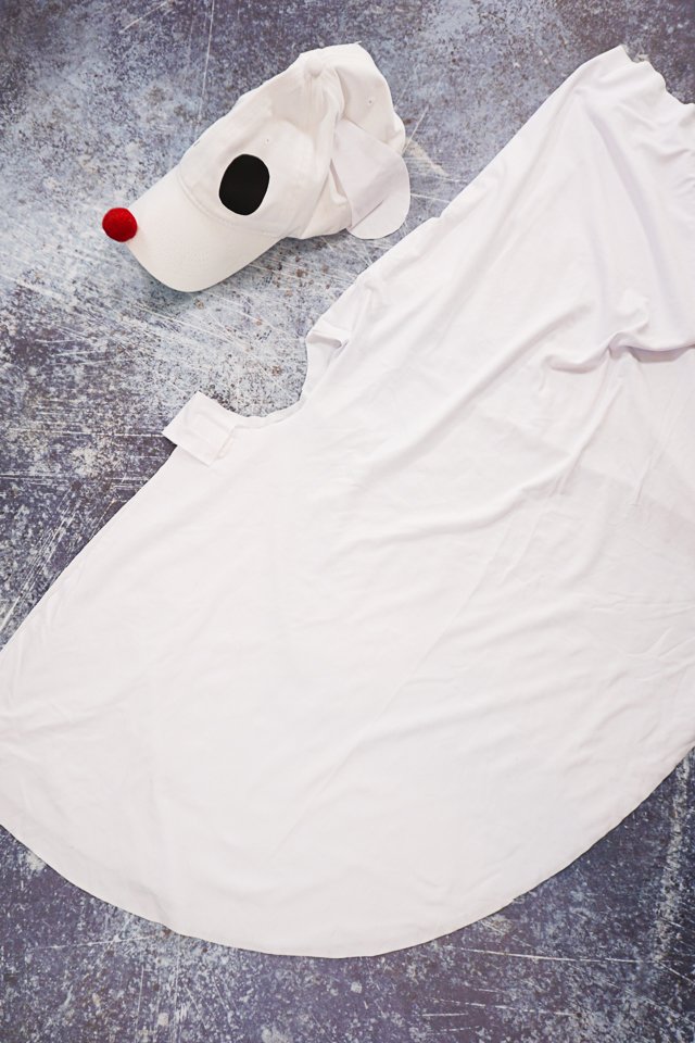 homemade dog ghost costume diy dog ghost costume