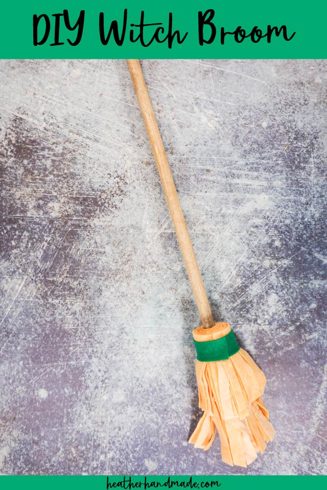 diy witch broom