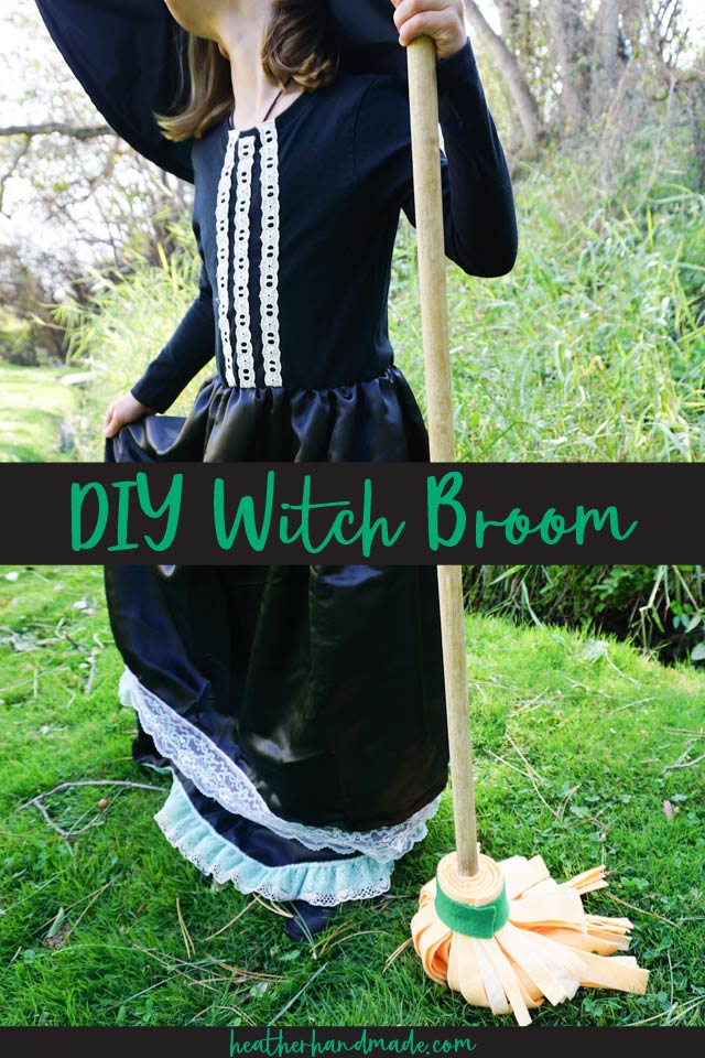 diy witch broom