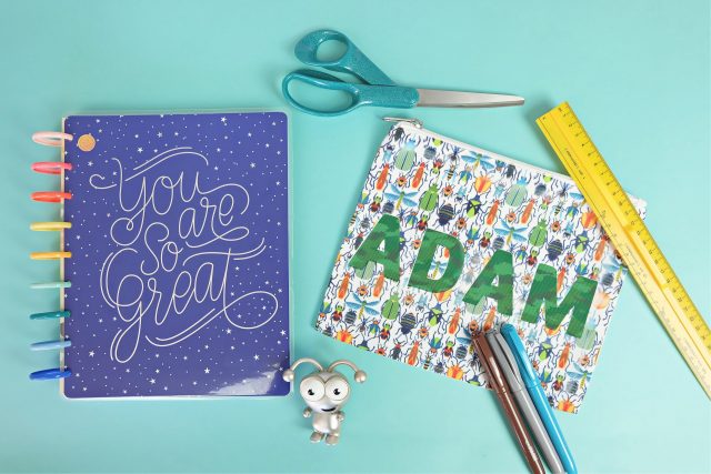 infusible ink pencil pouch