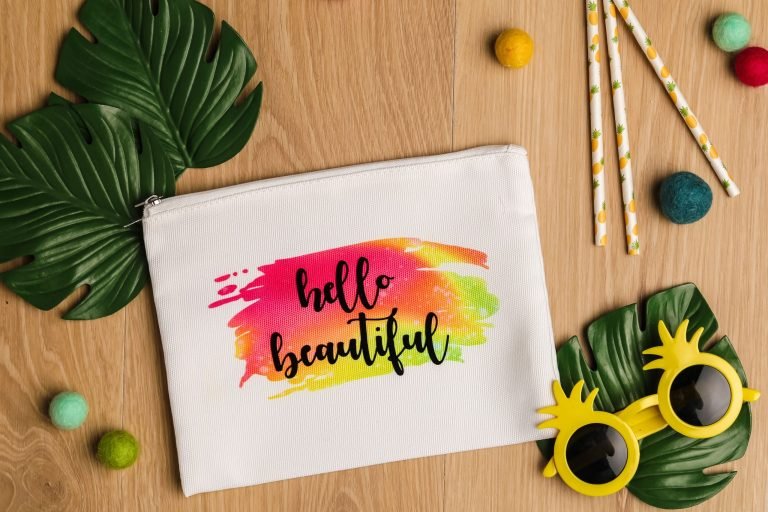 infusible ink makeup bag