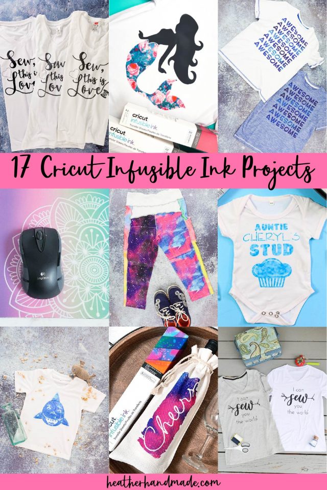 Cricut Infusible Ink Projects
