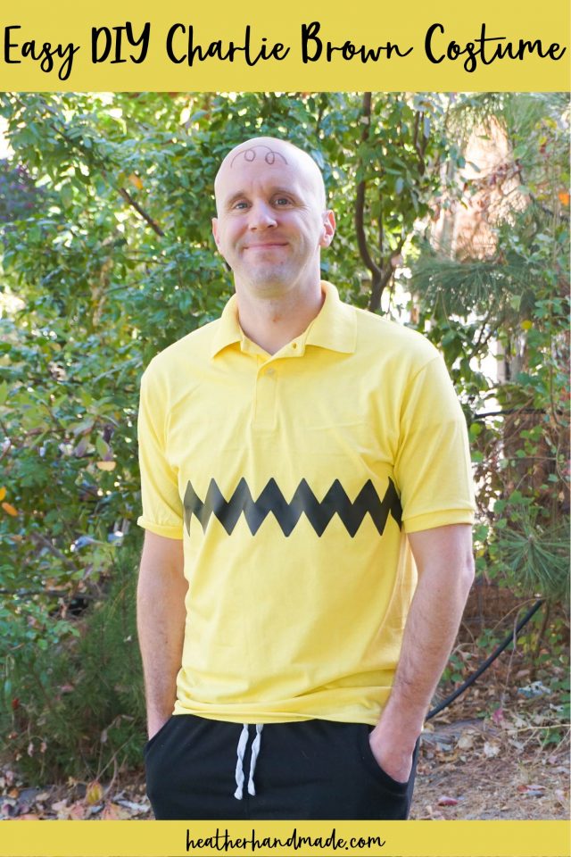 easy diy charlie brown costume