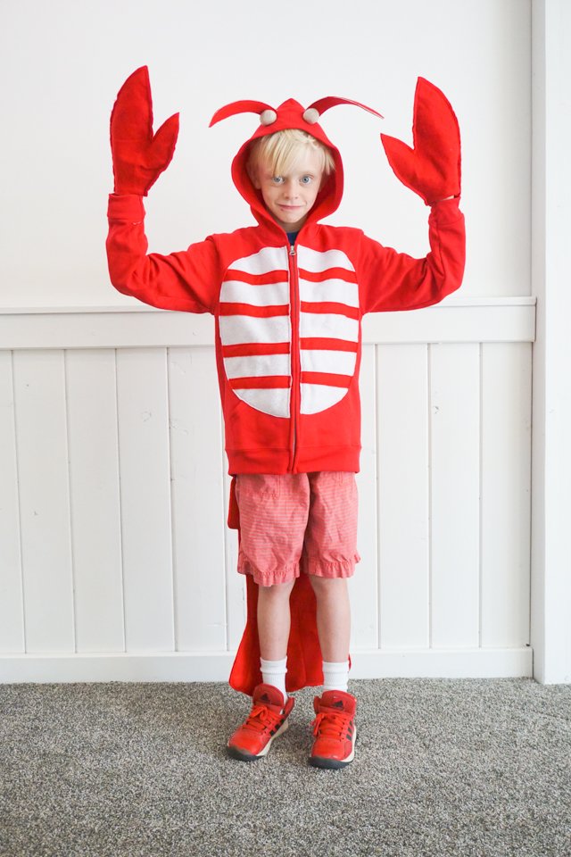 easy diy lobster costume