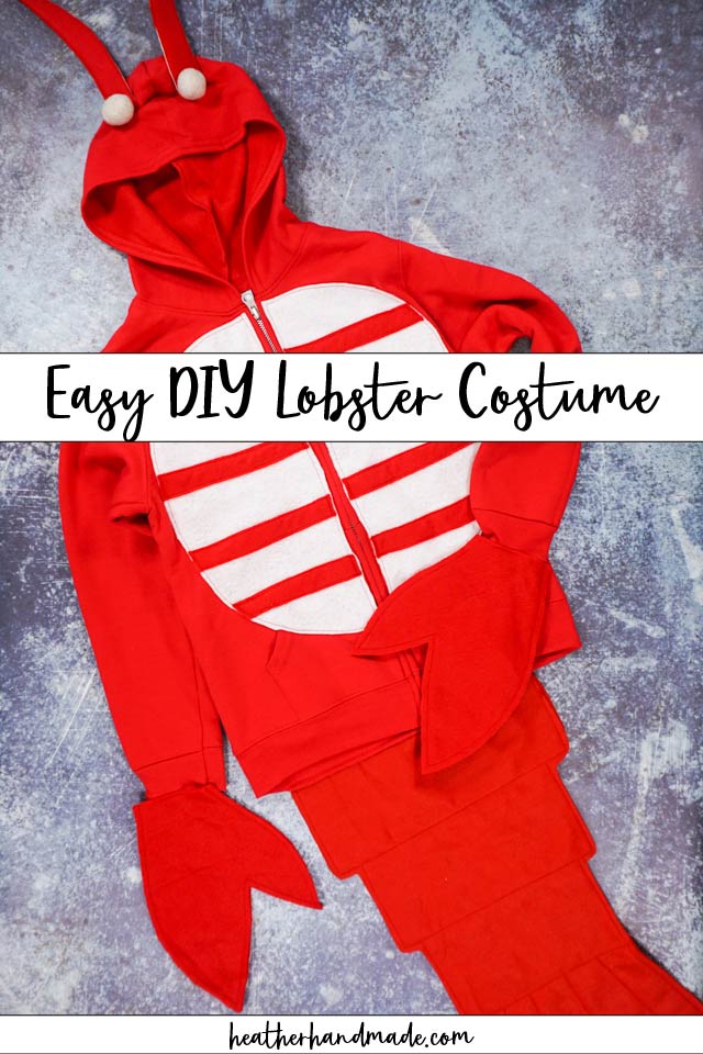 easy diy lobster costume