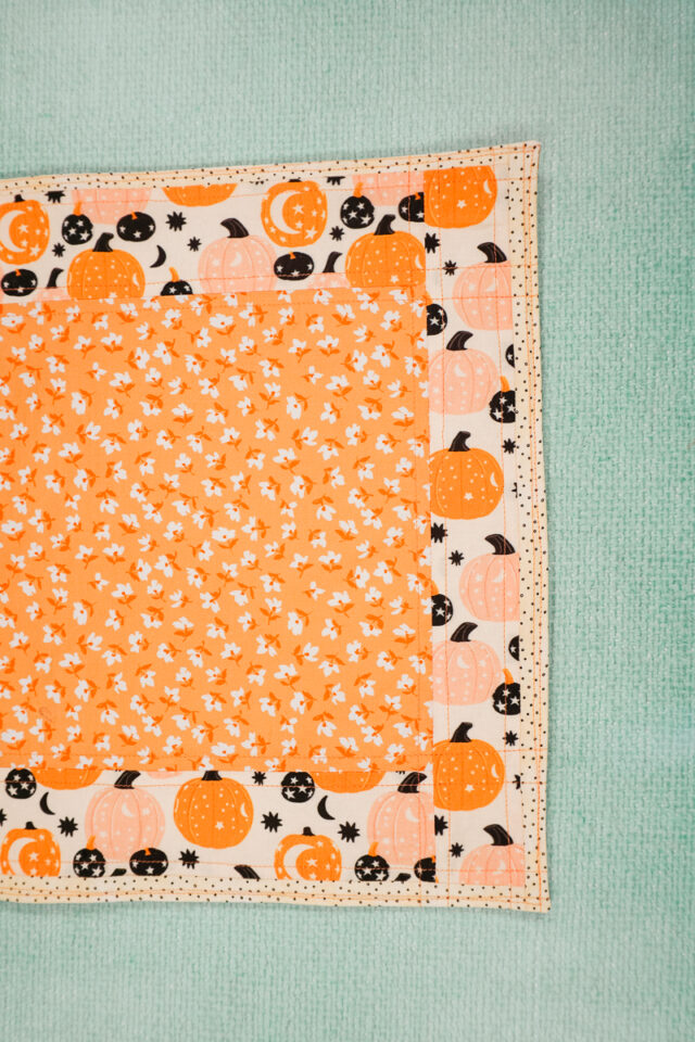 fall placemat sewing project