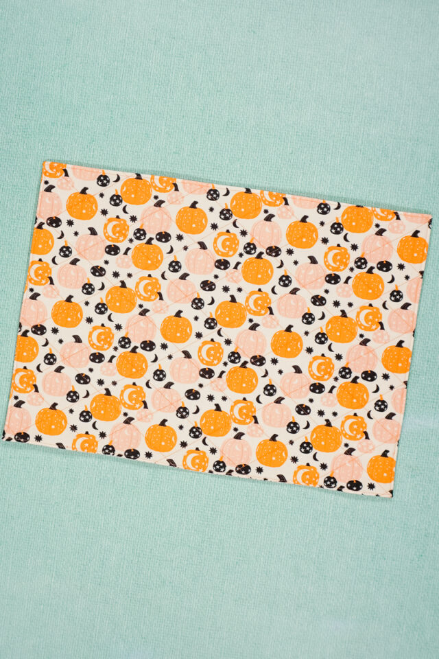fall placemat sewing project