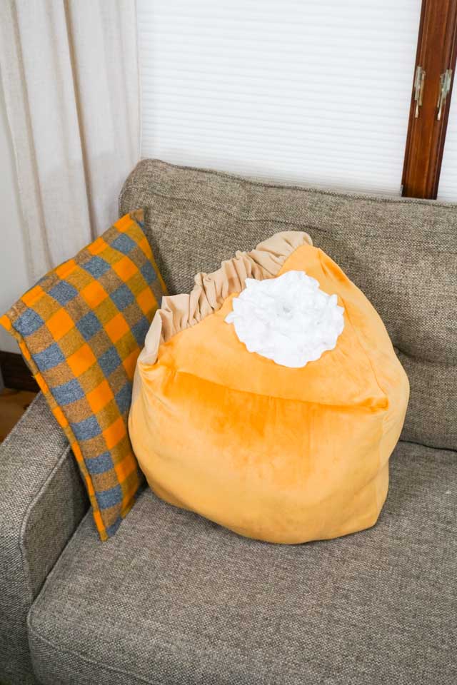 DIY Pumpkin Pie Pillow