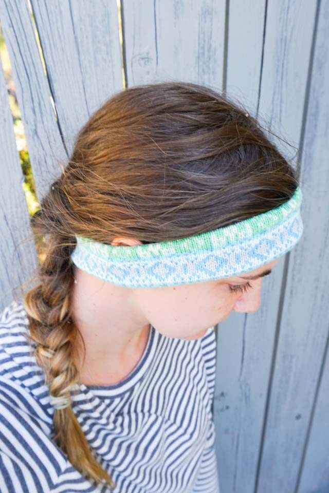 diy sweater headband