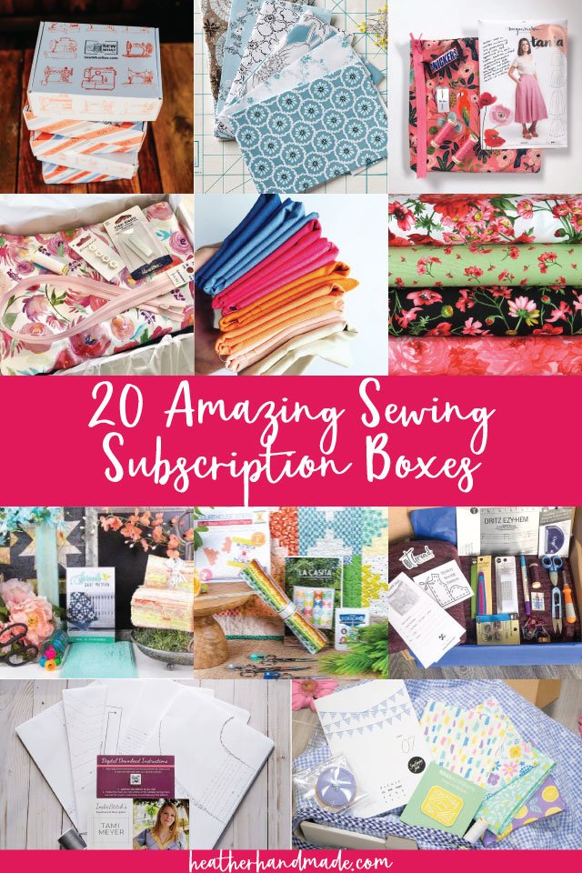 19 Amazing Sewing Subscription Boxes