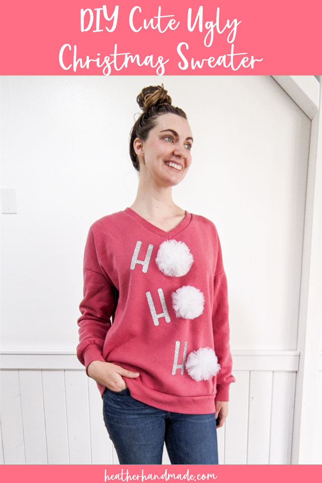 DIY Cute Ugly Christmas Sweater