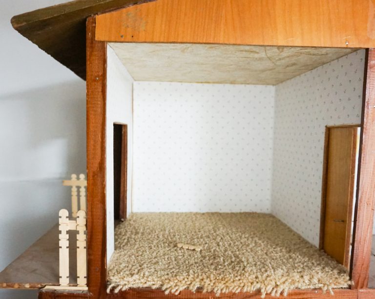 DIY Dollhouse Redo • Heather Handmade