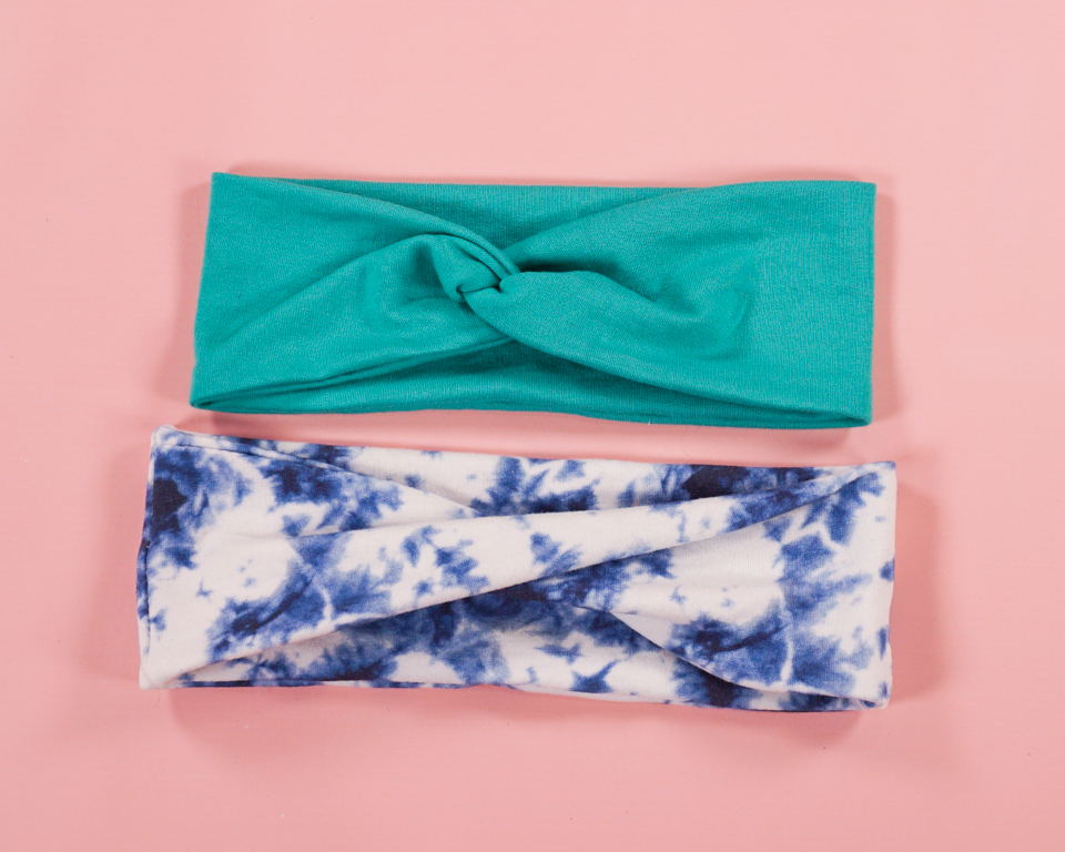 How to Sew a Twisted Headband Two Ways • Heather Handmade