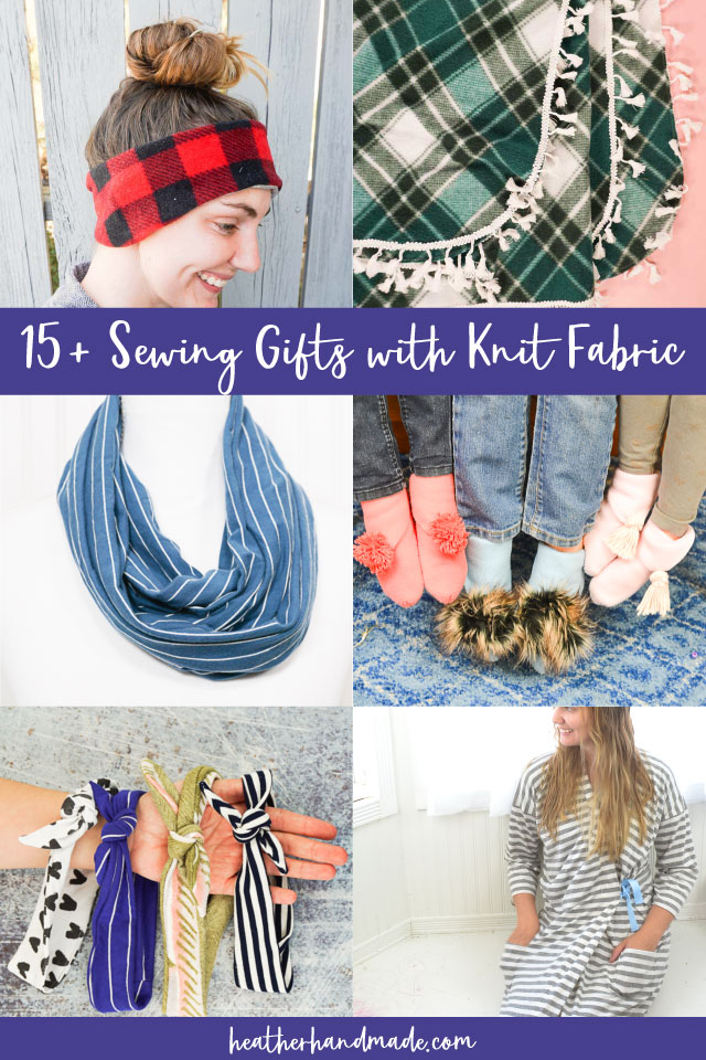 31 Sewing Gifts with Knit Fabric