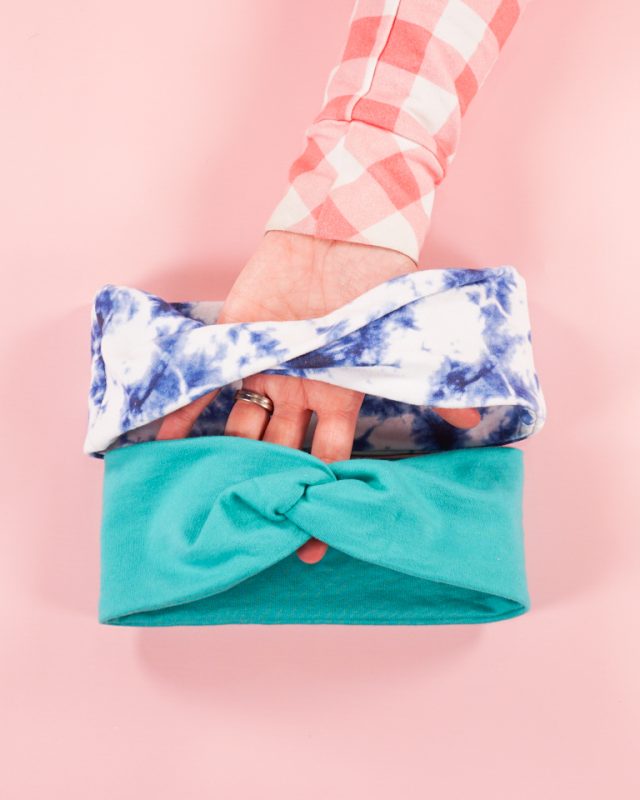 How to Sew a Twisted Headband Two Ways • Heather Handmade