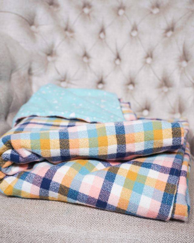 diy flannel blanket