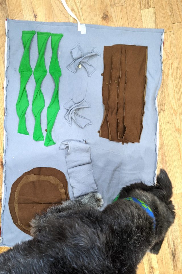 DIY Snuffle Mat for Dogs