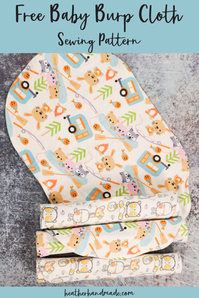 Free Baby Burp Cloth Pattern