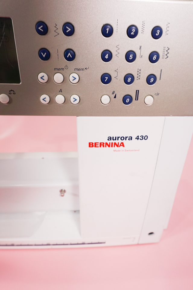 bernina aurora 430 sewing machine review