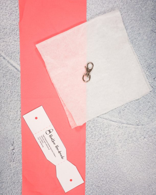 Free Chapstick Holder Keychain Pattern • Heather Handmade